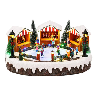 Santa Merry Christmas Luz Y Musica 16,5X15,5X22Cm