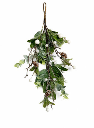 Adorno Colgante Navideño Perlitas LED 40 cm
