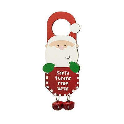 Letrero Mad Santa Campana 9X3X27Cm 097