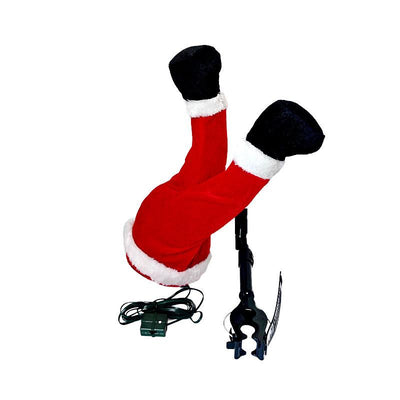 Figura Piernas Santa Mov 17X13X35Cm Df66385