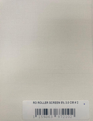 Roller Screen 5% 3.0 Cm Crudo