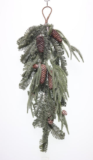 Guirnalda Navideña con Piñas Decorativas 70 cm
