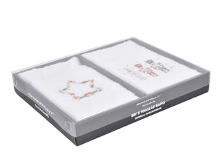 Set 2 Toallas Bordadas Cascanueces 40X60 Cm