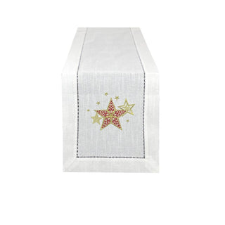 Camino Bord Estrellas 35X170Cm Dis2