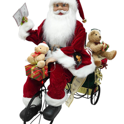 Santa Mov C/Luz Y Musica  Triciclo 60Cm 74A