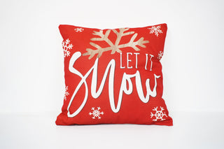 Funda Cojin Let It Snow #1 40X40Cm