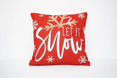 Funda Cojin Let It Snow #1 40X40Cm