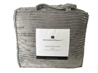 Plumón Sherpa Extra Cálido Chantilly 2 Plazas Gris Plata