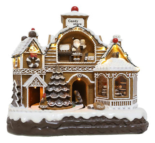 Villa Jengibre Luz/Musica 33X17X30Cm 4Z