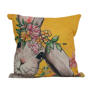 Funda Cojin Conejo Pascua