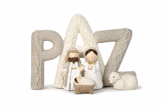 Sagrada Familia Paz Decorativa 25 cm