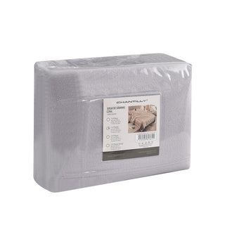 Juego de Sábanas Coral Fleece Ultra Suave Chantilly 1.5 Plazas Lila