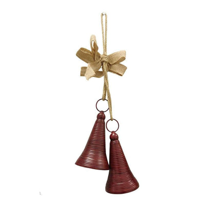Deco 2 Campanas Cinta Seda #1 21X10,5X51Cm 025