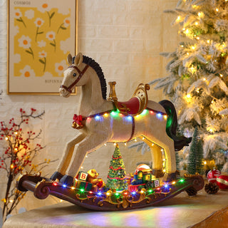 Caballito Con Arbolito Luz/Musica 59X18X50Cm Df640