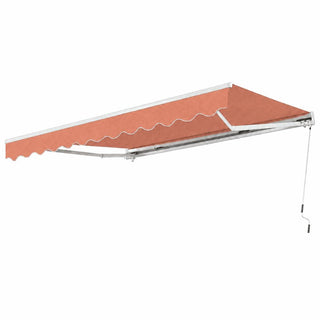 TOLDO PROYECTABLE ALUMINIO 4,00X2,50 TERRACOTA