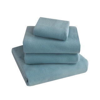 Juego de Sábanas Polar Térmico Chantilly 2 Plazas Turquesa