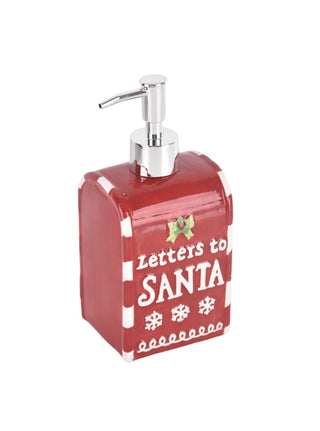 Dispensador Jabon Navideño Letters To Santa