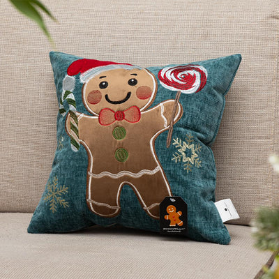 Funda Cojin Bord Jengibre Gorro #224 40X40Cm 60B