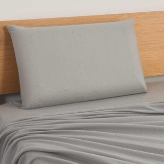 Juego de Sábanas Polar Térmico Chantilly King Gris Plata