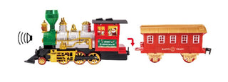Tren Navideño Luz Música Humo con Pista 56 cm