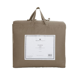 Plumón King Reversible Café | Microfibra Hipoalergénica Chantilly