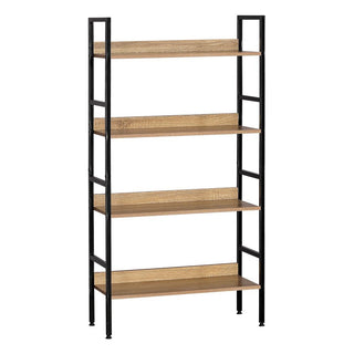 Estantería Industrial Madera y Metal 4 Repisas 60x28x126 cm