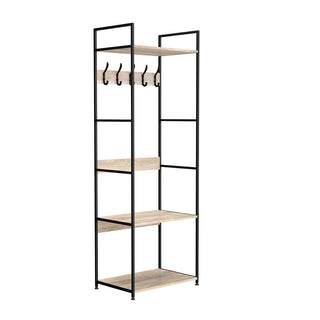 Ropero Industrial con Repisas y Percheros 59,5x39,7x174,6 cm