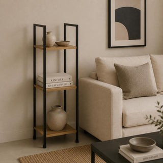 Estanteria Fierro/Mad 3 Rep29X23,5X80Cm 80L