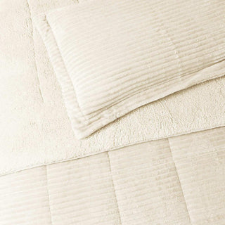 Plumón Sherpa Extra Cálido Chantilly 1.5 Plazas Crudo