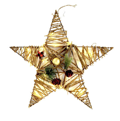 Deco Estrella Led Esfera #78 38X38X3Cm 063
