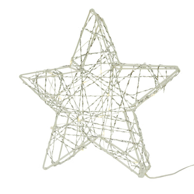 Estrella 20Led Tenue C/Timer 5X30Cm 531