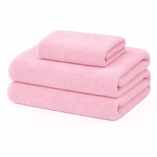 Juego de Sábanas Sherpa Extra Cálido Chantilly 2 Plazas Rosado