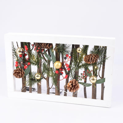 Deco Mad Led Esferas Doradas 40X5X25Cm 50G