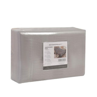 Juego de Sábanas Polar Térmico Chantilly 1.5 Plazas Gris Plata