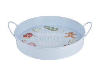 Bandeja Navideña Baking Spirits Metal 35,5 cm