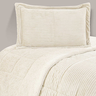 Plumón Sherpa Extra Cálido Chantilly 2 Plazas Crudo