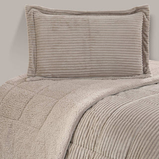 Plumón Sherpa Extra Cálido Chantilly King Visón
