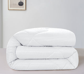 Plumon Hc Embossed 2 plazas Blanco