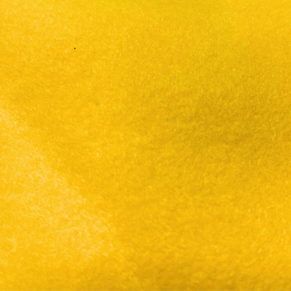 Tela para confecciones Polar Liso Color Amarillo
