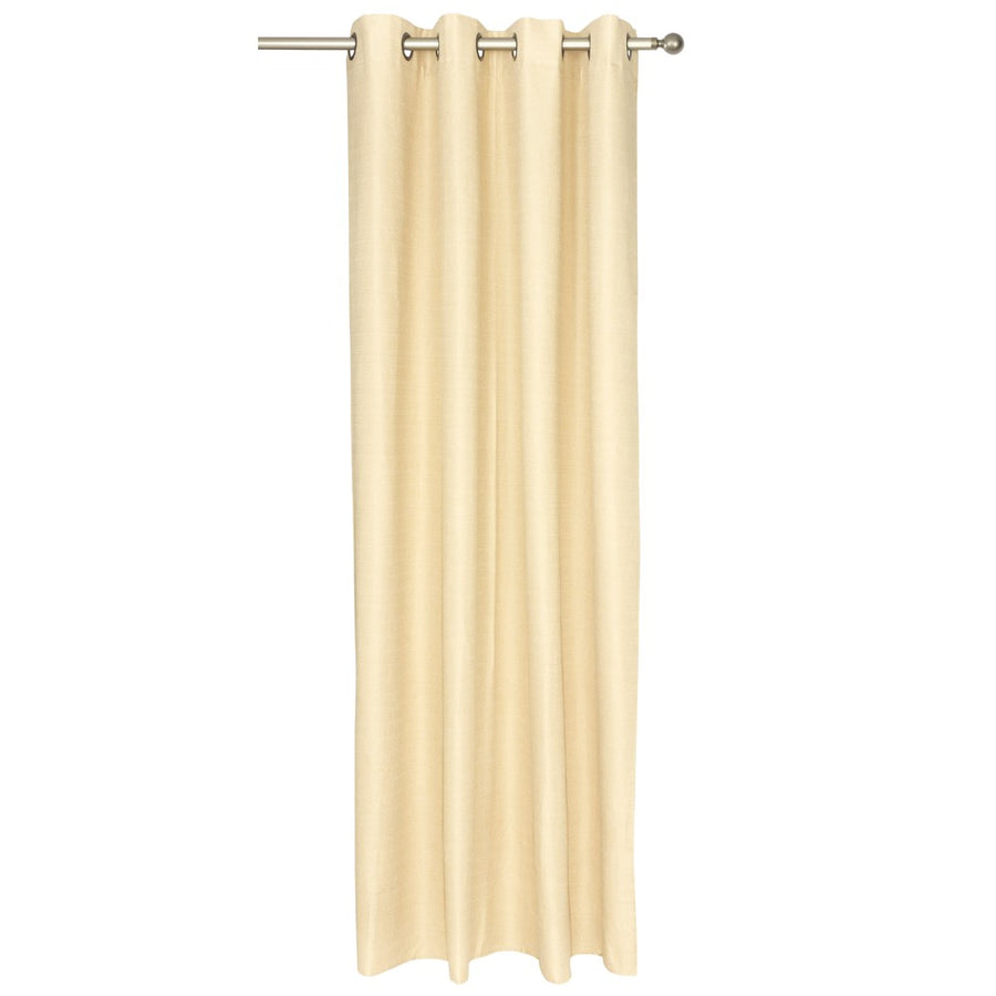 Cortina Blackout Térmico Textura Con Argollas 140X220 cm - Beige